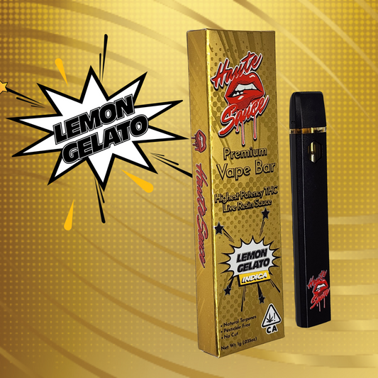 Haute Sauce 1 Gram Live Resin Sauce Disposable Vape Bar - Lemon Gelato