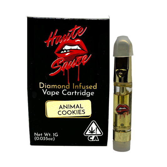 Haute Sauce 1 Gram Live Resin Sauce Cartridge - Animal Cookies