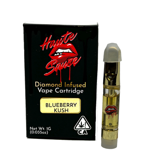 Haute Sauce 1 Gram Live Resin Sauce Cartridge - Blueberry Kush