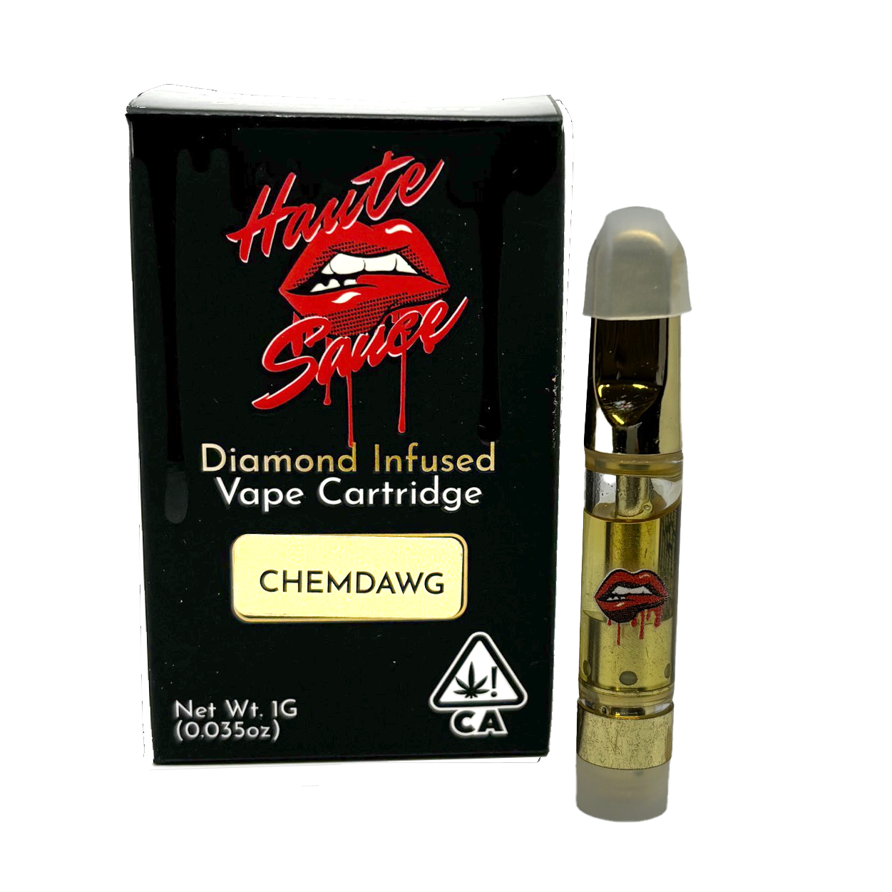 Haute Sauce 1 Gram Live Resin Sauce Cartridge - Chemdawg