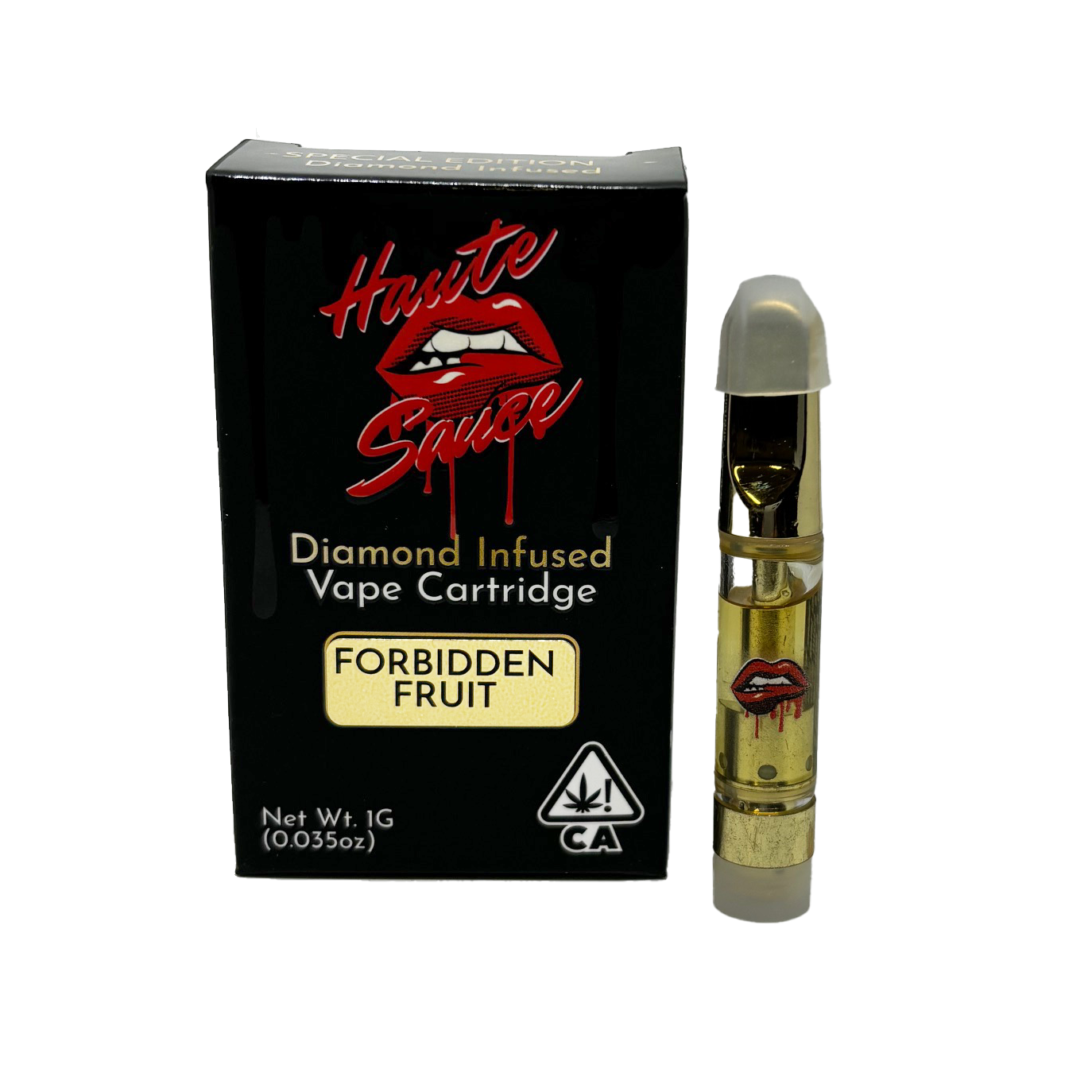 Haute Sauce 1 Gram Live Resin Sauce Cartridge - Forbidden Fruit