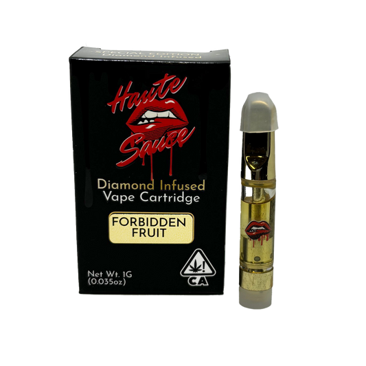 Haute Sauce 1 Gram Live Resin Sauce Cartridge - Forbidden Fruit