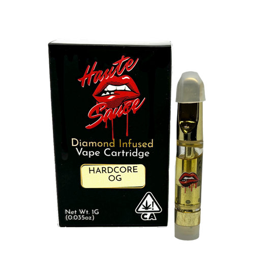 Haute Sauce 1 Gram Live Resin Sauce Cartridge - Hardcore OG