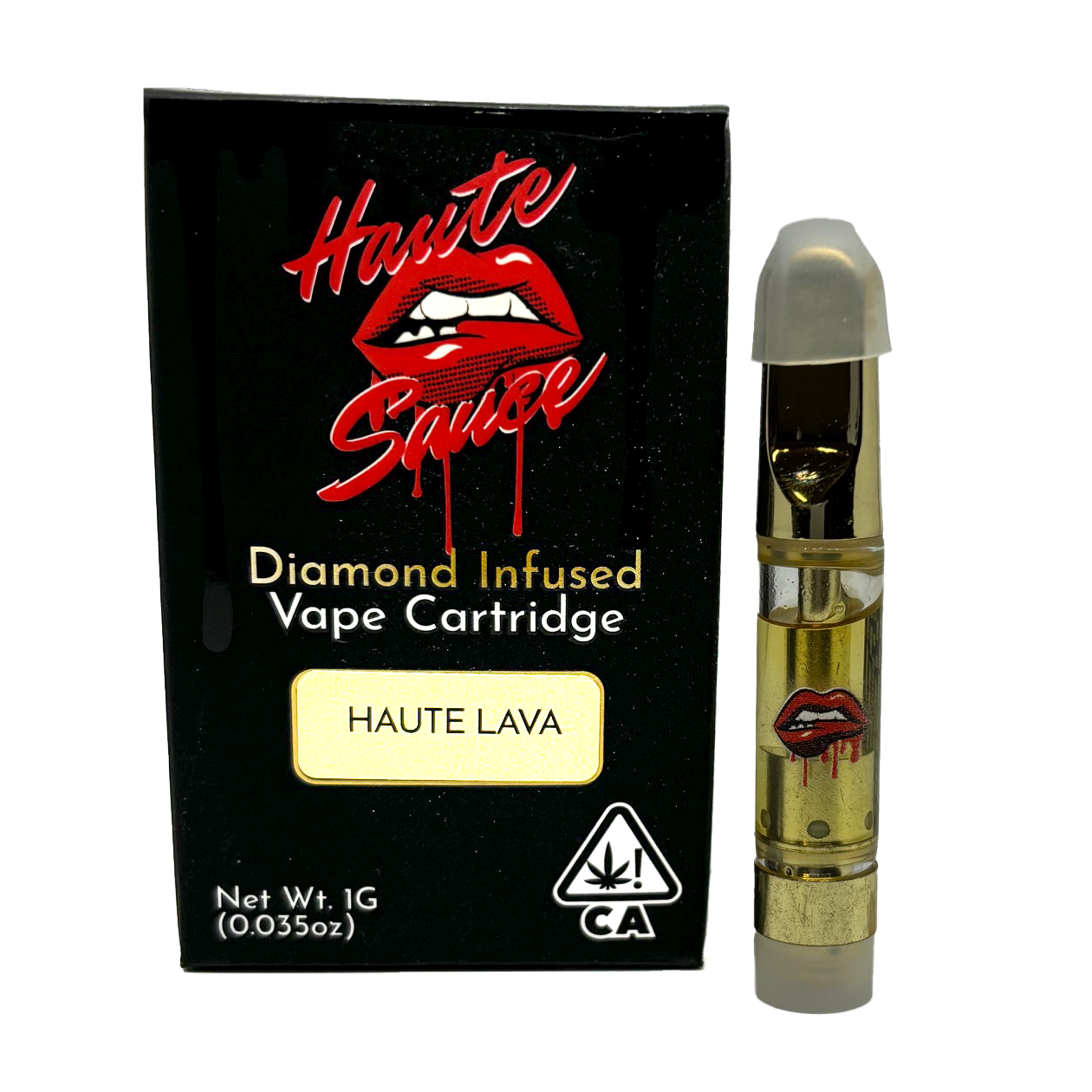 Haute Sauce 1 Gram Live Resin Sauce Cartridge - Haute Lava