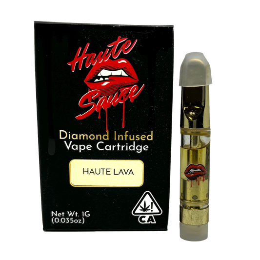 Haute Sauce 1 Gram Live Resin Sauce Cartridge - Haute Lava