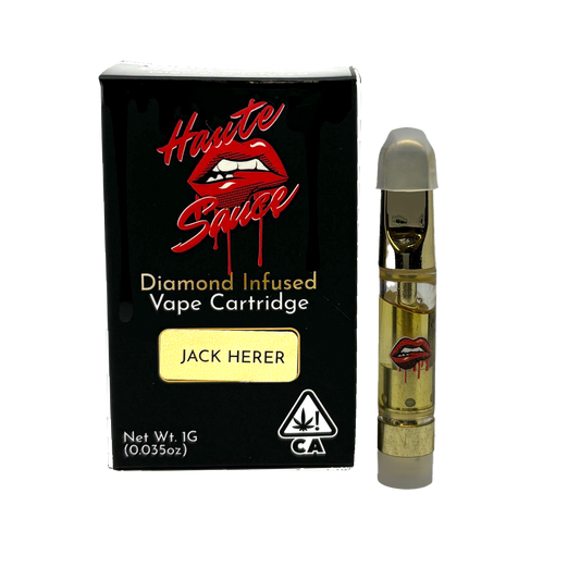 Haute Sauce 1 Gram Live Resin Sauce Cartridge - Jack Herer