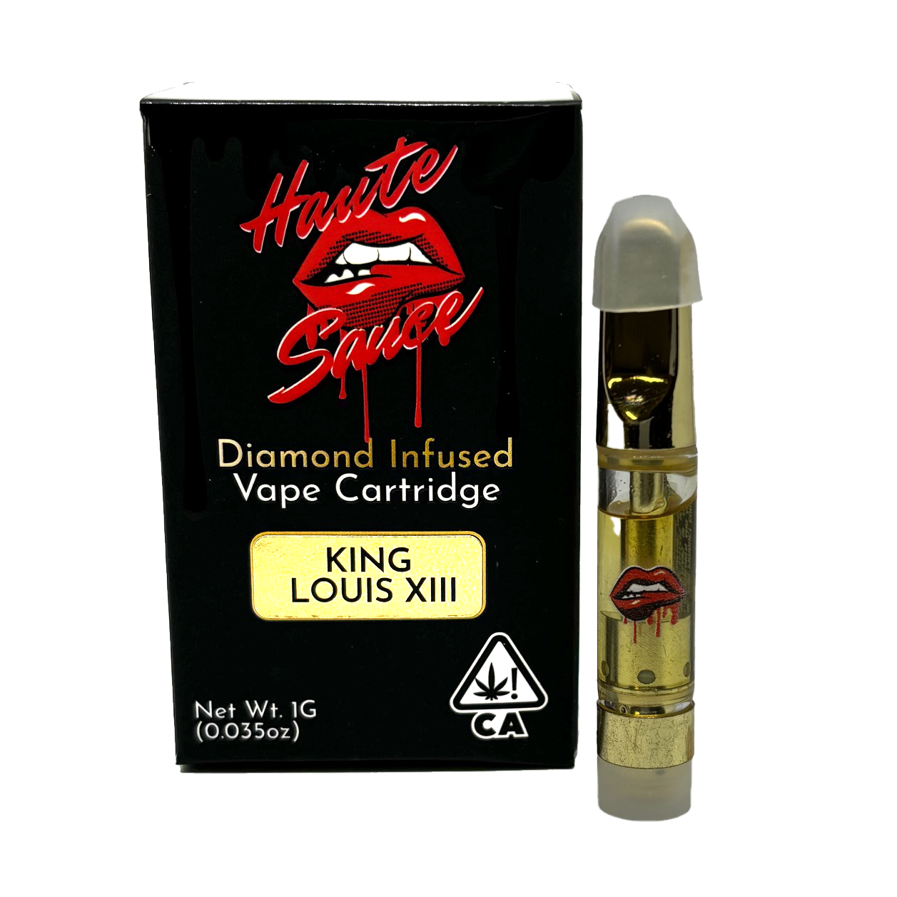 Haute Sauce 1 Gram Live Resin Sauce Cartridge - King Louis XIII