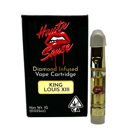 Haute Sauce 1 Gram Live Resin Sauce Cartridge - King Louis XIII