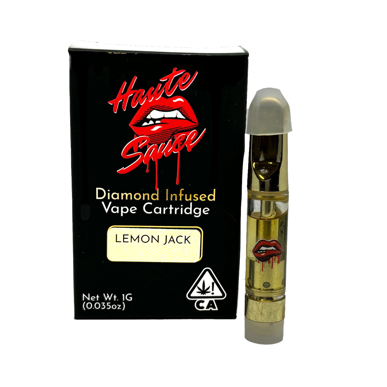 Haute Sauce 1 Gram Live Resin Sauce Cartridge - Lemon Jack