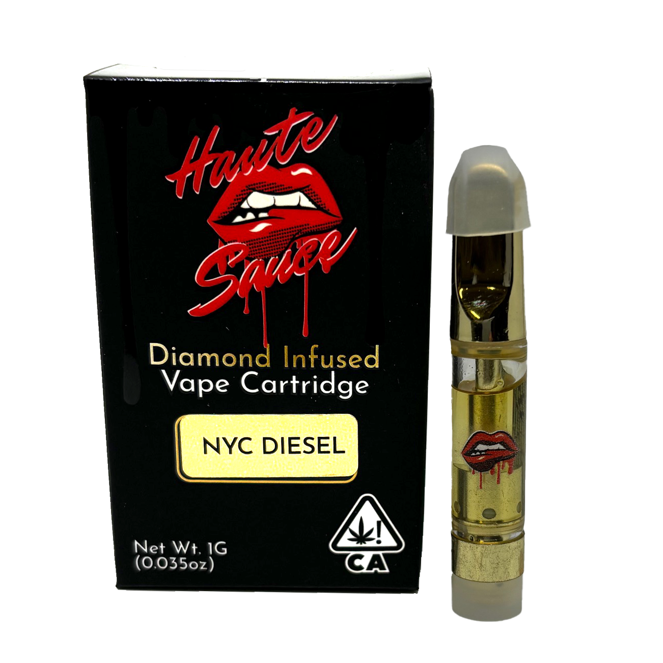 Haute Sauce 1 Gram Live Resin Sauce Cartridge - NYC Diesel