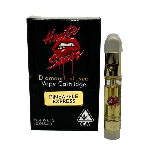 Haute Sauce 1 Gram Live Resin Sauce Cartridge - Pineapple Express