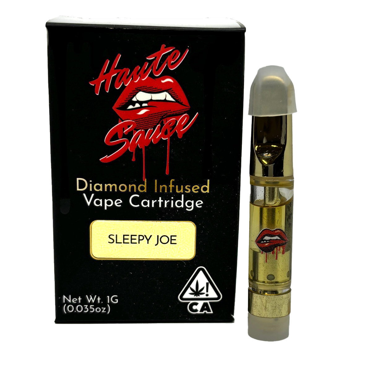 Haute Sauce 1 Gram Live Resin Sauce Cartridge - Sleepy Joe OG