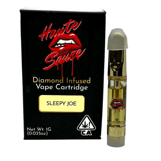 Haute Sauce 1 Gram Live Resin Sauce Cartridge - Sleepy Joe OG