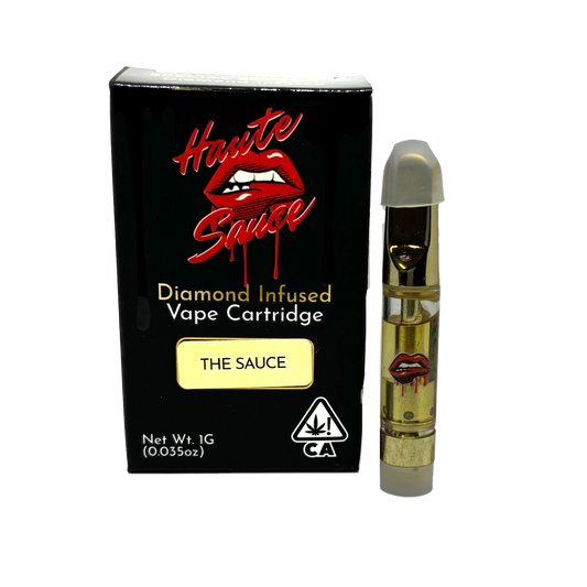 Haute Sauce 1 Gram Live Resin Sauce Cartridge - The Sauce